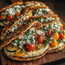 As the quest for nutritious and satisfying meal options continues, Zucchini Pita Pockets emerge as a delightful solution. This recipe is not only quick to prepare but also brims with vibrant flavors and wholesome ingredients, making it perfect for anyone looking to incorporate more vegetables into their diet. Whether you are a busy family on the go or a health-conscious individual seeking a substantial vegetarian meal, Zucchini Pita Pockets offer a versatile and delicious way to enjoy a healthy lifestyle.