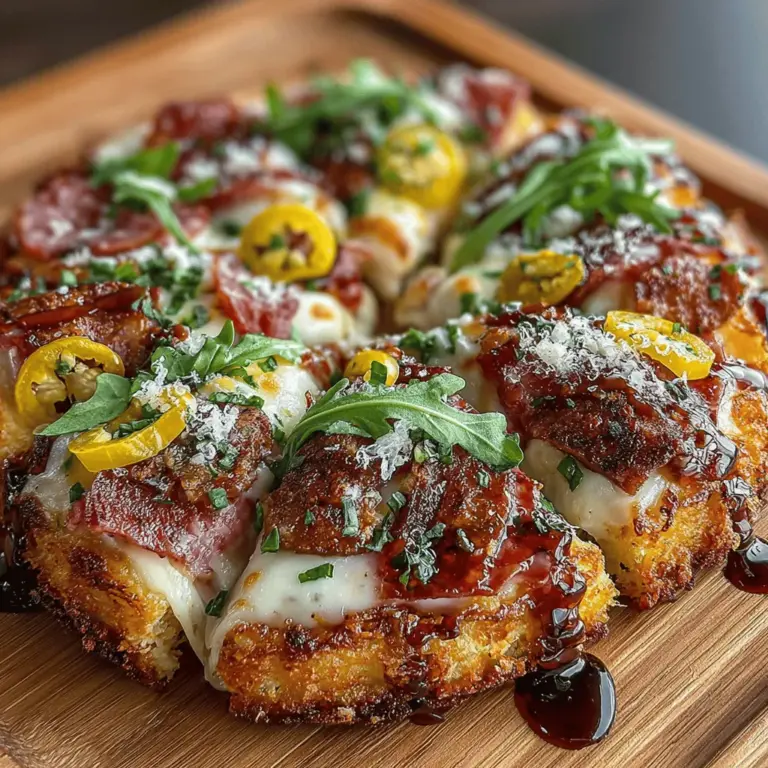 In recent years, the culinary world has witnessed a remarkable shift towards gourmet pizzas in home cooking. With the rise of artisan ingredients and innovative flavor combinations, more and more home chefs are stepping up their pizza game. Among the plethora of options available, the Charcuterie Indulgence Pizza stands out as a perfect blend of flavors and textures that tantalizes the taste buds. This pizza is not just a meal; it’s an experience, making it an ideal choice for gatherings, romantic date nights, or cozy family dinners.
