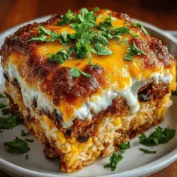 When it comes to comforting meals that please a crowd, few dishes can rival the Spicy Green Chili Chicken and Rice Casserole. This dish is not only a feast for the senses but also a practical choice for busy families or anyone looking to serve a delicious meal without spending hours in the kitchen. With its layers of flavor, satisfying textures, and a delightful kick from green chilies, this casserole is sure to become a staple in your recipe repertoire.