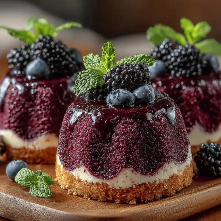 As the temperature rises and the sun shines brighter, the desire for refreshing treats becomes more pronounced. Enter the Berry Bliss Frozen Yogurt Rings—an exquisite fusion of flavor and nutrition that caters to those craving a sweet yet guilt-free indulgence. This delightful recipe marries the tartness of blackberries with the creamy texture of Greek yogurt, resulting in a dessert that is as pleasing to the palate as it is to the eye. Perfect for hot summer days, these yogurt rings serve as a refreshing snack or a stunning dessert option for gatherings and parties, impressing guests without compromising on health.