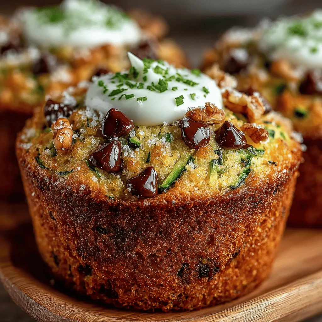 Zucchini is often celebrated for its versatility in the culinary world, but many people overlook its potential beyond savory dishes. This humble summer squash can add moisture, texture, and nutritional benefits to baked goods, making it an ideal ingredient for creating healthier desserts. One standout recipe that perfectly showcases zucchini's capabilities is the Delightfully Healthy Zucchini Cupcakes. These cupcakes not only satisfy your sweet tooth but also incorporate wholesome ingredients that cater to various dietary preferences, making them a guilt-free indulgence.