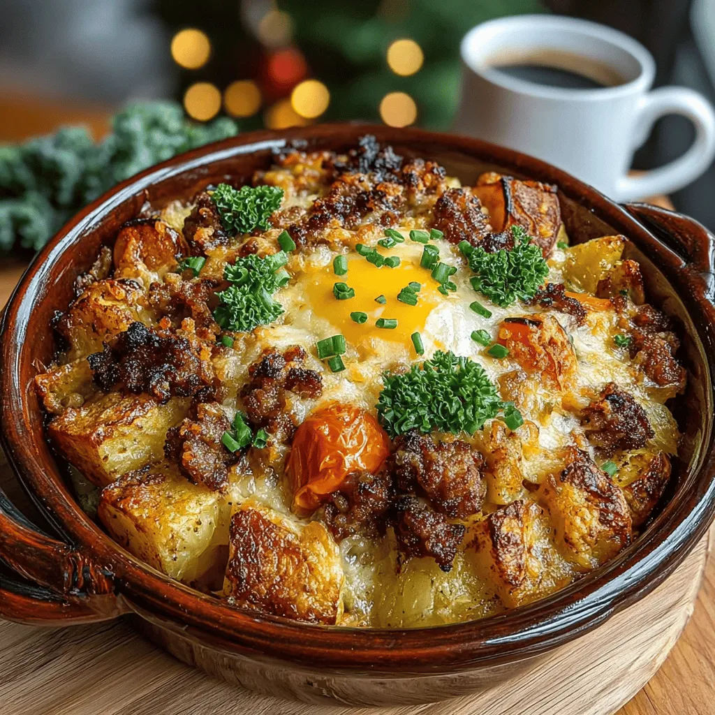 As the leaves turn golden and the air becomes crisp, nothing feels quite as comforting as a warm, hearty breakfast. The Cheesy Fall Breakfast Potato Bake is the perfect dish to embrace the essence of the season while delivering a nutritious and satisfying meal. This recipe not only showcases the vibrant flavors of fall but also provides a delightful way to start your day with a hearty breakfast that the whole family will love. Combining fluffy potatoes, savory spices, and a medley of cheeses, this breakfast bake is a wonderful addition to any autumn table, whether you’re hosting a brunch or simply looking for a nourishing morning meal.