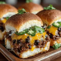 If you're on the lookout for a dish that perfectly marries comfort and excitement, look no further than Turkey Chili and Cheese Mini Sliders. These delectable bites offer an irresistible combination of hearty turkey chili and melty cheese, all nestled in a soft slider bun. Their appeal lies not only in their rich flavors but also in their versatility, making them an excellent choice for a variety of occasions. Whether you're hosting a game day gathering, preparing a casual family dinner, or simply craving a fun twist on traditional chili, these sliders are sure to impress.