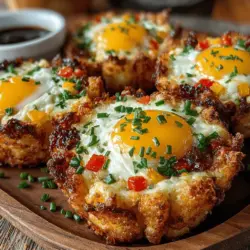 Start your day on a delicious note with Mini Tater Tot Breakfast Nests, a creative and satisfying twist on traditional breakfast fare. This dish brings together the crispy goodness of tater tots with a savory mixture of eggs, vibrant bell peppers, and the option of crispy bacon or sausage. Not only are these nests easy to prepare, but they also offer a visually appealing presentation that makes them perfect for brunch gatherings, family breakfasts, or casual get-togethers with friends. In this article, we'll delve into the delightful world of Mini Tater Tot Breakfast Nests by exploring the essential ingredients, preparation steps, and the joy of serving this unique dish.