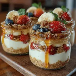 To truly appreciate the Rise & Shine Fruit & Yogurt Breakfast Jars, it’s essential to understand the nutritional benefits of each ingredient. Not only do they work together to create a delicious and satisfying meal, but they also provide a powerhouse of health benefits.