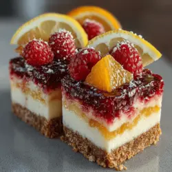 As the temperature rises and summer gatherings beckon, nothing beats a refreshing dessert that captures the essence of the season. Enter Frozen Yogurt Raspberry Lemonade Bars, a delightful treat that perfectly balances tart and creamy flavors. This recipe is an ideal choice for picnics, barbecues, or simply enjoying a sunny afternoon at home. With its invigorating blend of fresh raspberries and zesty lemons harmonizing with the creaminess of Greek yogurt, these bars are a delicious way to cool down while indulging in a healthier dessert option.