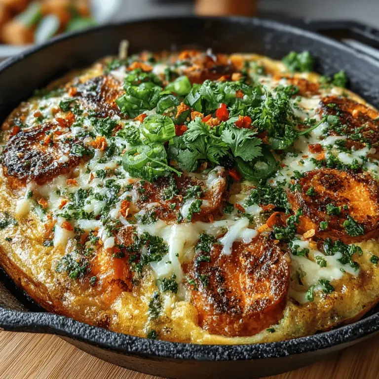 To achieve the right texture for your Spicy Green Chili Sweet Potato Frittata, the sautéing process is crucial. Start by peeling and dicing your sweet potatoes into even cubes – about 1/2 inch in size. This uniformity ensures that they cook evenly and develop a nice, tender texture without becoming mushy.