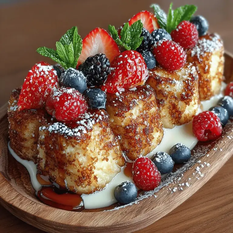 When it comes to breakfast, few dishes evoke the same sense of comfort and nostalgia as French toast. This classic dish has evolved over the years, offering a myriad of variations to cater to different tastes and occasions. Among these delightful adaptations are mini French toast bites—a bite-sized twist on the traditional recipe that is perfect for any gathering, from casual brunches with friends to festive holiday celebrations. These little morsels are not only visually appealing but also incredibly versatile, allowing you to customize them with your favorite toppings.