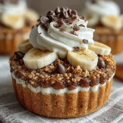Frozen Yogurt Banana Bread Crunch Cups are an innovative dessert that perfectly marries health and indulgence. This delightful treat takes the classic banana bread concept and elevates it into a refreshing, creamy cup that's ideal for warm days or as a guilt-free snack. As more people seek to incorporate nutritious ingredients into their diets, this recipe stands out as a testament to the growing trend of transforming traditional desserts into healthier alternatives.