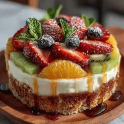 When it comes to desserts that bring joy and excitement to gatherings, few options can rival the charm of Cozy-Up Fruit Pizza. This fun and delicious treat transforms the classic idea of pizza into a vibrant, sweet masterpiece that is sure to delight guests of all ages. With a delightful cookie base topped with a rich cream cheese frosting and an array of colorful, fresh fruits, this dessert offers a refreshing twist on traditional sweets. Whether you're hosting a family gathering, celebrating a birthday, or simply looking to brighten up a seasonal event, Cozy-Up Fruit Pizza is the perfect addition to your dessert table.
