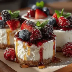 In recent years, coconut yogurt has surged in popularity as a delicious and versatile dairy-free alternative. Made primarily from the creamy meat of coconuts, this yogurt variant is not only suitable for those following a vegan or lactose-free diet but also appeals to anyone looking to incorporate healthier options into their daily routine. With its rich, velvety texture and naturally sweet flavor, coconut yogurt serves as a perfect base for countless recipes, including our featured creation: Berry Bliss Coconut Yogurt Coins.