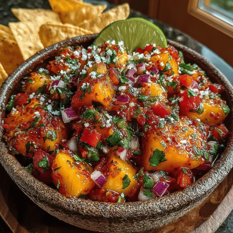Summer is the season of vibrant flavors, and nothing embodies the essence of summer quite like the juicy peach. These luscious fruits, bursting with sweetness and aroma, bring a unique charm and freshness to any dish they grace. As the temperature rises, many of us find ourselves seeking recipes that not only satisfy our taste buds but also celebrate the bounty of seasonal produce. This article will explore three delicious recipes that highlight this sweet, succulent fruit: Juicy Summer Peach Salsa, Peachy Keen No-Bake Cheesecake, and Peach and Spinach Salad with Honey Dressing. Each recipe is designed to be simple, quick, and a celebration of fresh, seasonal ingredients. Whether you're hosting a gathering, enjoying a family meal, or simply looking for a delightful treat, these peach-inspired dishes are sure to impress.