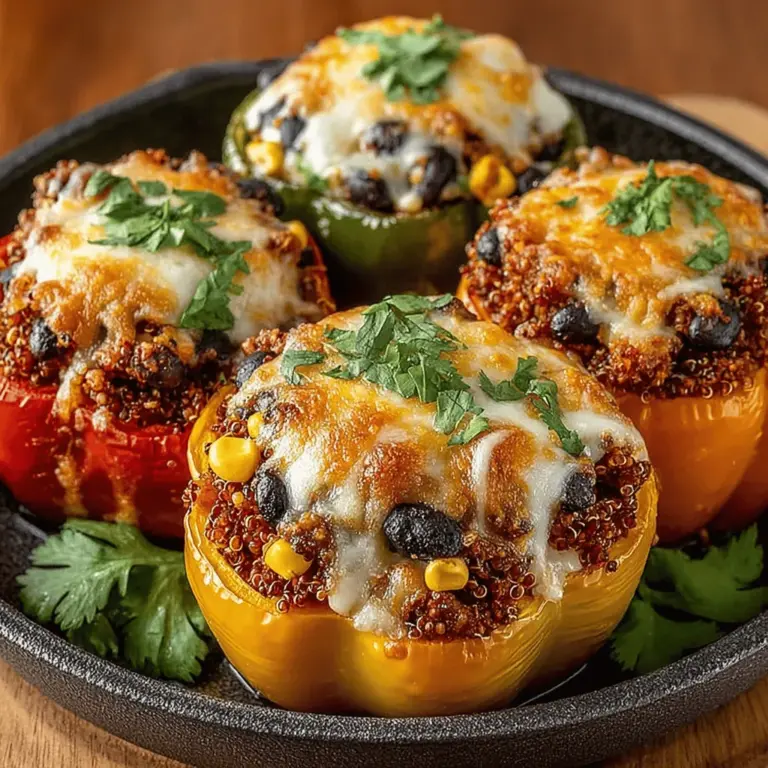 In the realm of healthy and delicious meals, Mini Air Fryer Stuffed Pepper Boats stand out as a colorful and nutritious option that is sure to delight both the eye and the palate. This dish masterfully combines the vibrant flavors and textures of mini sweet bell peppers with a hearty filling made from grains, beans, and spices. Not only are these stuffed pepper boats visually appealing thanks to their bright hues, but they also offer a wealth of nutritional benefits, making them an excellent choice for family dinners, meal prep, or casual gatherings with friends.