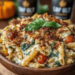 As autumn settles in, the craving for warm, hearty meals becomes irresistible. The crisp air and vibrant foliage signal a shift in our culinary desires, urging us to seek comfort in flavors that reflect the season. Nothing captures the essence of fall quite like a comforting pasta dish, especially one that simmers away in the background, allowing the aroma to envelop your home. Enter the Cozy Autumn Crockpot Pasta with Roasted Garlic: a delightful combination of creamy textures, rich flavors, and seasonal ingredients that make it the perfect dish for chilly evenings.
