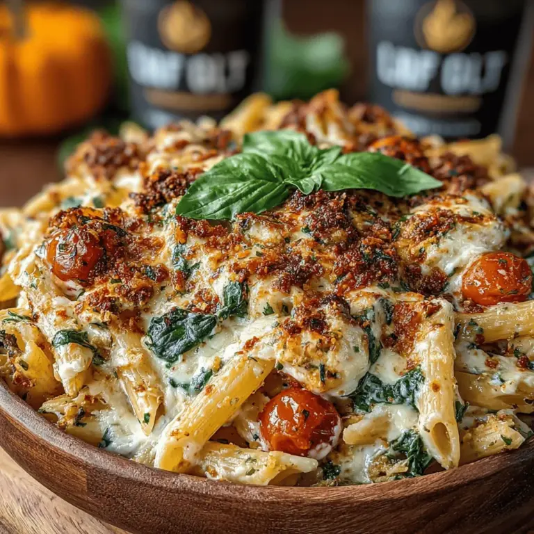 As autumn settles in, the craving for warm, hearty meals becomes irresistible. The crisp air and vibrant foliage signal a shift in our culinary desires, urging us to seek comfort in flavors that reflect the season. Nothing captures the essence of fall quite like a comforting pasta dish, especially one that simmers away in the background, allowing the aroma to envelop your home. Enter the Cozy Autumn Crockpot Pasta with Roasted Garlic: a delightful combination of creamy textures, rich flavors, and seasonal ingredients that make it the perfect dish for chilly evenings.