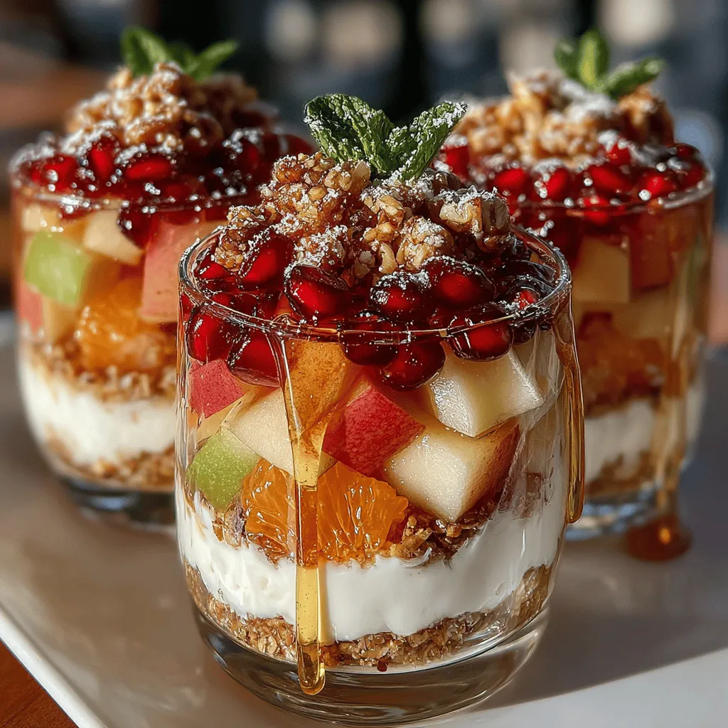 As the leaves turn vibrant shades of orange and gold, there's no better way to celebrate the flavors of autumn than with our Autumn Bliss Fruit & Yogurt Parfaits. This recipe is a delightful combination of seasonal fruits, creamy vanilla Greek yogurt, and a satisfying crunch from granola and nuts. Not only do these parfaits capture the essence of fall, but they also provide a nourishing start to your day or a refreshing afternoon snack.