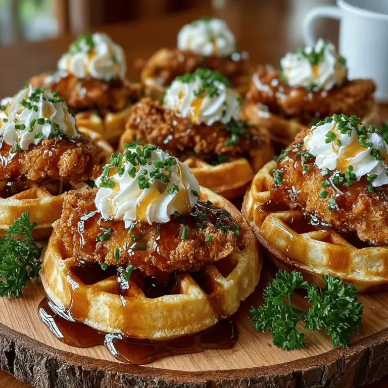 In recent years, mini chicken and waffle bites have soared in popularity, quickly becoming a favorite at parties, brunches, and casual gatherings. This delightful dish combines the crispy goodness of fried chicken with the sweet, fluffy texture of waffles, creating a unique culinary experience that pleases a wide range of palates. The appeal of chicken and waffles lies not only in the harmonious blend of savory and sweet flavors but also in its status as a beloved comfort food that evokes feelings of home and warmth.