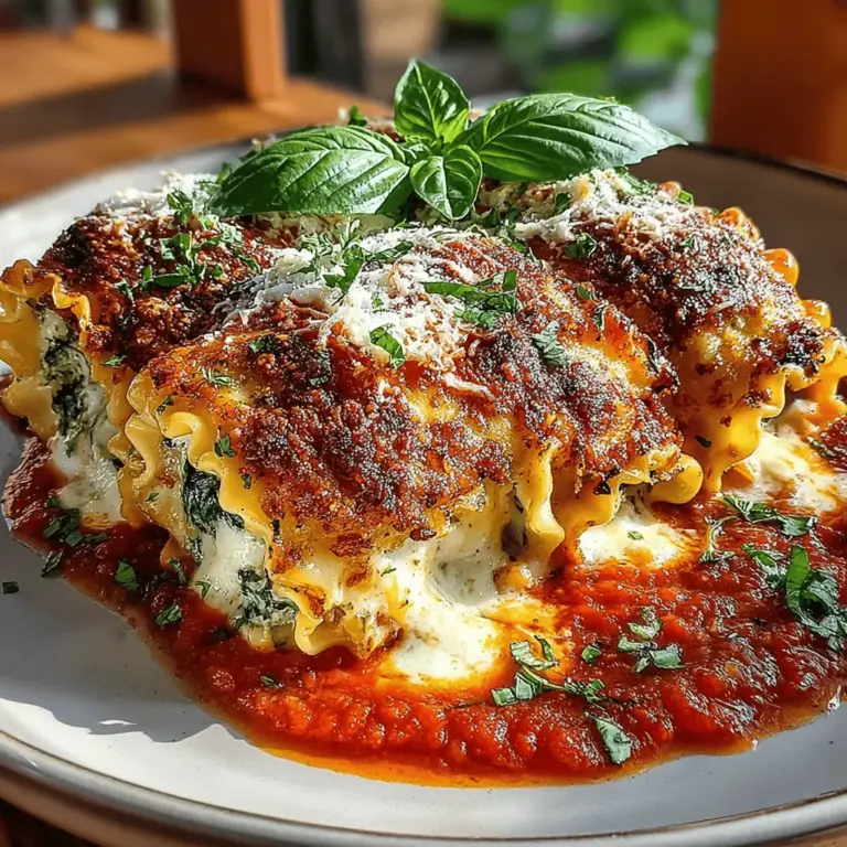 If you’re searching for a delightful twist on traditional lasagna, look no further than Cheesy Eggplant Lasagna Roll-Ups. This innovative dish combines the beloved flavors of classic lasagna with the health-conscious benefits of eggplant, making it an ideal choice for pasta enthusiasts looking to adopt a lighter diet. As we dive into this recipe, you’ll discover a medley of layers that include rich marinara sauce, creamy cheese, and vibrant vegetables, all rolled up in tender strips of roasted eggplant.