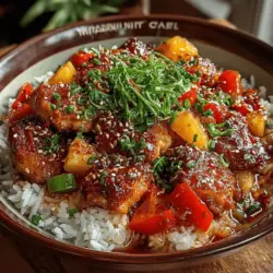 Sweet and Spicy Pineapple Chicken is not just a dish; it's an experience that tantalizes the taste buds with its vibrant fusion of flavors. This delightful recipe brings together the sweetness of fresh pineapple and the fiery kick of spices, creating a balance that captivates both the adventurous eater and those who favor milder flavors. As one of the standout dishes in many Asian-inspired kitchens, it exemplifies the beautiful interplay between sweet and savory, making it a popular choice for both casual weeknight dinners and festive gatherings.