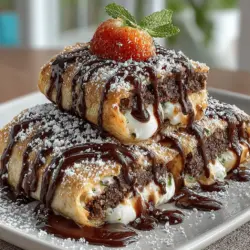 When it comes to innovative dessert recipes, Choco-Zucchini Bliss Wraps are a delightful surprise that combines the natural moisture of zucchini with the rich, indulgent flavor of chocolate. This unique pairing not only creates a delicious treat but also offers a nutritious twist that allows you to enjoy dessert without the guilt. The idea of incorporating vegetables into sweet dishes is not just a trend; it’s a clever way to enhance the nutritional profile of your favorite desserts while satisfying your sweet tooth.