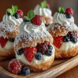 Donuts have long been cherished as a delightful sweet treat, captivating the hearts of dessert lovers around the globe. From classic glazed varieties to innovative flavors, these round confections have become a staple in many cultures. However, as health consciousness rises, many are seeking alternatives that satisfy their sweet tooth while adhering to better dietary choices. Enter the Frozen Yogurt Berry Cheesecake Donuts—a unique twist on the traditional donut that combines the creaminess of cheesecake with the refreshing tang of yogurt and the burst of flavor from fresh berries.