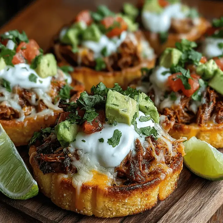 As the culinary world continues to embrace plant-based alternatives, jackfruit has emerged as a star ingredient, captivating the taste buds of both vegans and non-vegans alike. With its unique texture and ability to absorb flavors, jackfruit is often likened to pulled pork, making it an ideal substitute in a variety of savory dishes. Among the many creative ways to enjoy this tropical fruit, the Mini BBQ Jackfruit Nacho Boats stand out as a delightful, fun, and flavorful option that’s perfect for gatherings, game days, or a casual snack at home.