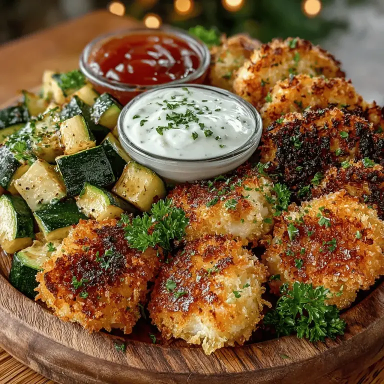 When it comes to creating a dish that is both satisfying and healthy, the combination of crispy zucchini and tender chicken is a winner. The Crispy Zucchini Popcorn Chicken offers a delightful twist on traditional popcorn chicken, marrying the crunchy texture of zucchini with the familiar flavor of seasoned chicken. This dish not only captivates the palate but also serves as a nourishing option for those looking to indulge without the guilt. Whether you’re preparing it as an appetizer for a gathering or as a main course for a family dinner, this recipe is sure to impress.