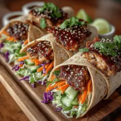 In today’s fast-paced world, finding a meal option that is both nutritious and convenient can be a challenge. Enter Mini Chicken Teriyaki Wrap Pockets, a delightful fusion of flavors and textures that not only satisfies your taste buds but also nourishes your body. These wrap pockets present a perfect balance of lean protein from chicken and an array of vibrant vegetables, making them suitable for various occasions. Whether you’re looking to impress guests at a family gathering, preparing a snack for a casual get-together, or simply meal prepping for a busy week ahead, these wraps are an ideal choice.