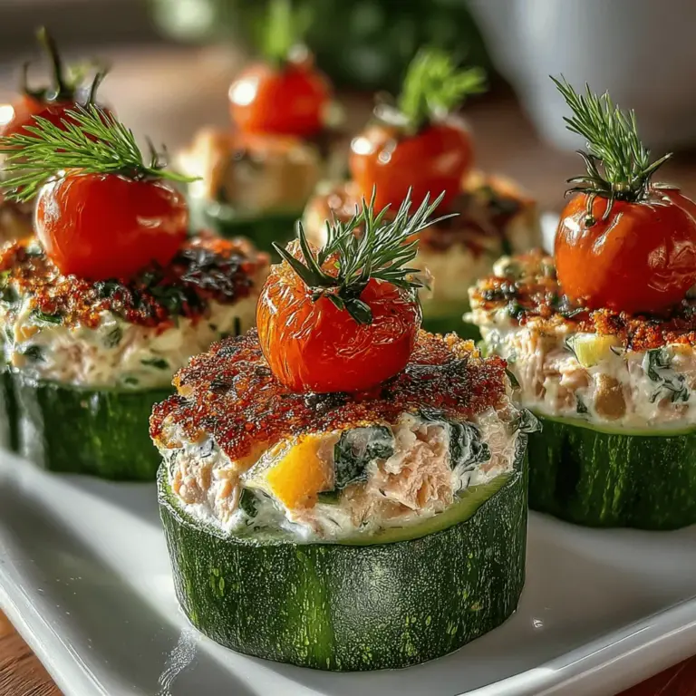As summer approaches, the search for the perfect appetizer becomes increasingly important, especially for outdoor gatherings and festive occasions. Enter the Refreshing Stuffed Cucumber Tuna Bites—a delightful and vibrant dish that combines the refreshing crunch of cucumbers with a creamy, flavorful tuna filling. This recipe not only provides a burst of flavor but also offers a healthy option that can satisfy your guests' appetites without weighing them down. Whether you are hosting a barbecue, picnic, or simply looking for a light snack, these bites are sure to impress.