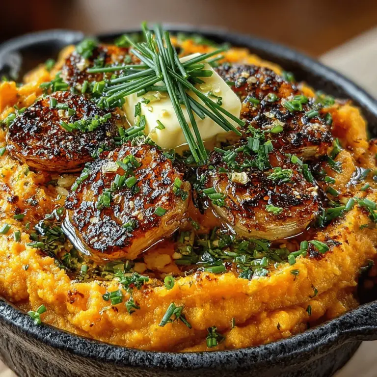 Creating the perfect Roasted Garlic Sweet Potato Mash begins with achieving a smooth, creamy texture. Here are some practical tips to help you master this essential aspect of the dish: