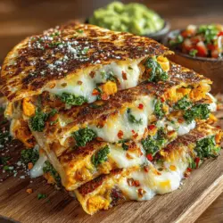 Roasted Sweet Potato Kale Quesadillas
