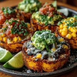 Sweet Potato Nacho Rounds are a delightful and health-conscious alternative to traditional nachos, bringing together the comforting essence of a popular snack with the nutritional benefits of sweet potatoes. As the popularity of healthier eating options continues to rise, this recipe captures the ideal blend of flavor and nutrition, making it an excellent choice for various occasions. Whether you are entertaining guests during a game day gathering, preparing a tasty appetizer for a dinner party, or simply seeking a nutritious snack to munch on while watching your favorite show, Sweet Potato Nacho Rounds are sure to become a new favorite in your culinary repertoire.