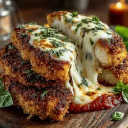When it comes to comfort food, few dishes evoke the same sense of warmth and satisfaction as Chicken Parmesan. This iconic Italian-American dish has captured the hearts and palates of many, transforming the humble chicken breast into a culinary masterpiece. Cheesy Chicken Parm Heaven takes this classic recipe to new heights, offering a delightful combination of crispy chicken, rich marinara sauce, and gooey melted cheese that is simply irresistible. It's not just a meal; it's an experience that embraces the essence of home cooking.