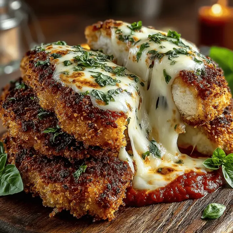 When it comes to comfort food, few dishes evoke the same sense of warmth and satisfaction as Chicken Parmesan. This iconic Italian-American dish has captured the hearts and palates of many, transforming the humble chicken breast into a culinary masterpiece. Cheesy Chicken Parm Heaven takes this classic recipe to new heights, offering a delightful combination of crispy chicken, rich marinara sauce, and gooey melted cheese that is simply irresistible. It's not just a meal; it's an experience that embraces the essence of home cooking.