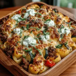 Rustic Italian Sausage Rigatoni Bake