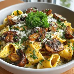 Creamy Miso Mushroom Pasta is a delightful dish that marries the rich, earthy flavors of mushrooms with the complex umami notes of miso, creating a comforting and satisfying meal. This recipe stands out not only for its unique flavor profile but also for its simplicity and the ability to impress at any dinner table. Whether you’re a seasoned chef or a novice in the kitchen, this dish is designed to be approachable while still delivering a gourmet experience.