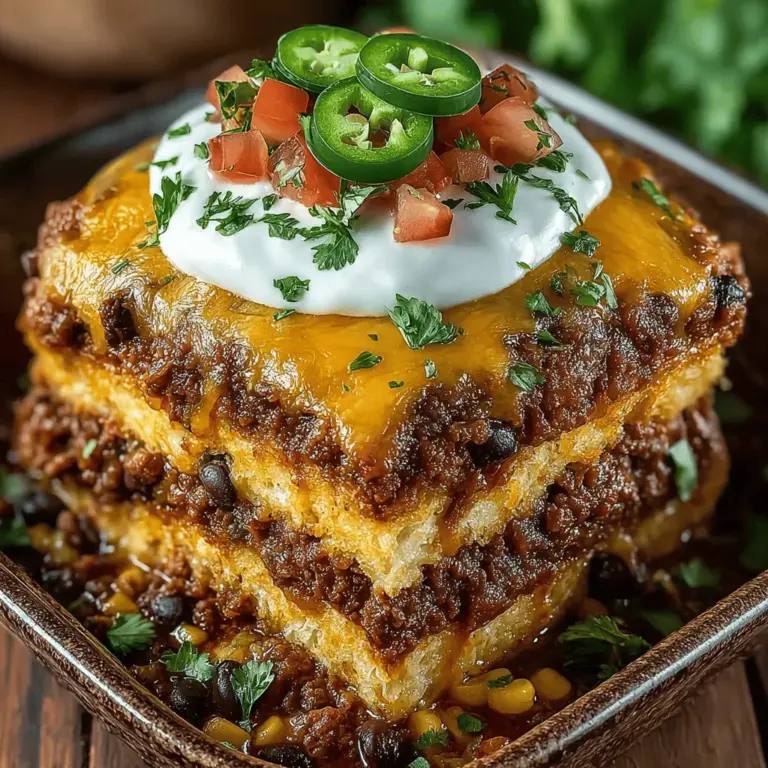 When it comes to weeknight dinners or family gatherings, few dishes can rival the comforting appeal of a cheesy taco casserole. This dish combines the beloved flavors of tacos into a hearty casserole that’s not only easy to prepare but also satisfying for everyone at the table. Whether you’re hosting a casual get-together or simply looking for a quick meal after a busy day, this recipe offers a delightful blend of textures and tastes that can be tailored to suit various preferences.
