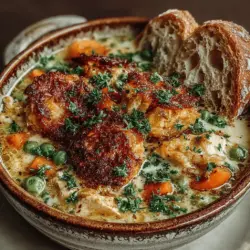Cozy Instant Pot Chicken Pot Pie Soup Recipe
