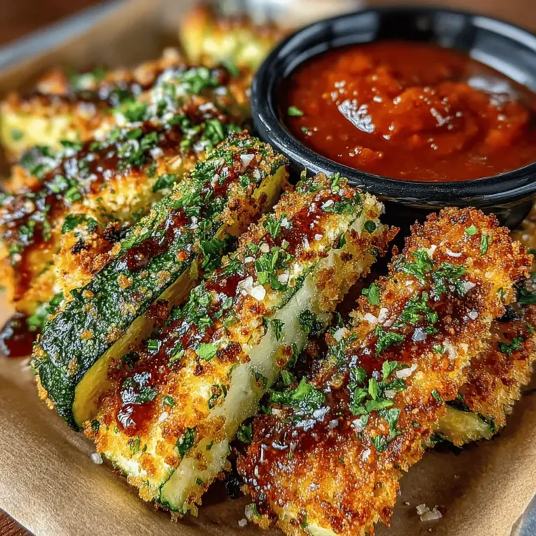 In recent years, the culinary world has seen a significant shift towards healthier snacking options. As more individuals become health-conscious, the demand for nutritious yet delicious alternatives to traditional snacks has soared. Among the myriad of vegetables available, zucchini has emerged as a star player in the realm of healthy eating. This versatile vegetable can be transformed into various dishes, but one of the most exciting ways to enjoy it is in the form of Crispy Baked Parmesan Zucchini Fries. This recipe offers a delightful crunch and a burst of flavor, making it an appealing choice for both snack lovers and health enthusiasts alike.