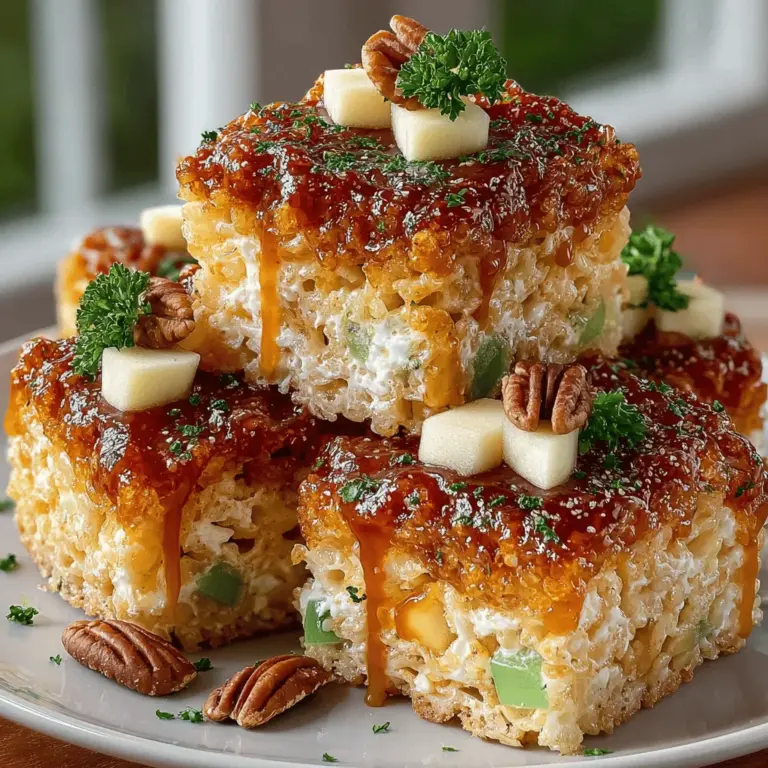 Rice Krispie treats have long held a special place in the hearts of many, evoking memories of childhood and the simple joy of sweet, crunchy goodness. This classic no-bake dessert has been a staple at birthday parties, school events, and family gatherings for generations. However, while the traditional recipe of butter, marshmallows, and Rice Krispies has its charms, there’s a delightful twist to this beloved treat that brings a burst of flavor and seasonal flair: Caramel Apple Rice Krispie Treats.
