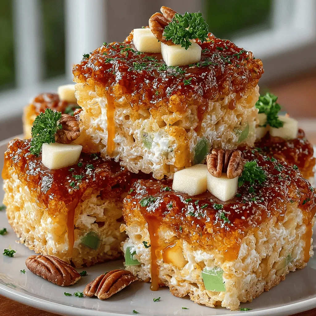 Rice Krispie treats have long held a special place in the hearts of many, evoking memories of childhood and the simple joy of sweet, crunchy goodness. This classic no-bake dessert has been a staple at birthday parties, school events, and family gatherings for generations. However, while the traditional recipe of butter, marshmallows, and Rice Krispies has its charms, there’s a delightful twist to this beloved treat that brings a burst of flavor and seasonal flair: Caramel Apple Rice Krispie Treats.