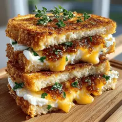 When it comes to comfort food, few dishes hold a candle to the classic grilled cheese sandwich. Its golden-brown exterior, gooey interior, and satisfying crunch make it a beloved staple across the globe. However, what if we told you that you could elevate this time-honored favorite to new heights with the addition of fig jam? Enter the Grilled Fig Jam Sandwich Melt—an exquisite fusion of sweet and savory flavors that transforms your average grilled cheese into a gourmet delight.