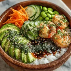 Deconstructed Sushi Salad Bowl