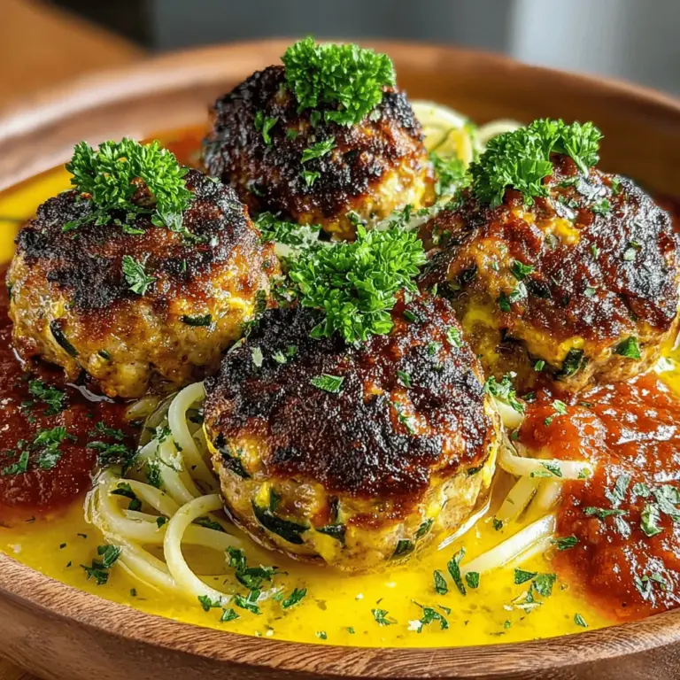 In recent years, the movement toward healthy eating has surged in popularity, with individuals and families seeking nutritious options that do not compromise on flavor. As we become more health-conscious, the desire for meals that are both wholesome and delicious has led to innovative recipes that incorporate nutrient-dense ingredients. One such dish that stands out is the Savory Turkey & Zucchini Meatballs. This recipe not only showcases the versatility of ground turkey and zucchini but also highlights their health benefits, making it an excellent choice for various occasions, from weeknight dinners to meal prep for busy weeks ahead.