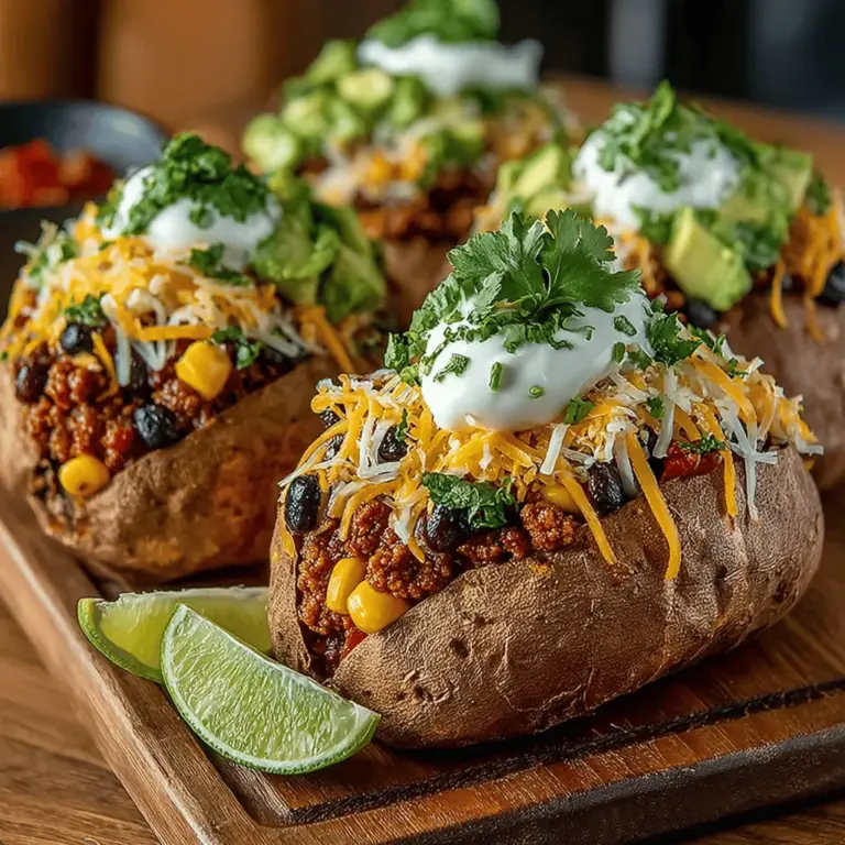 In recent years, healthy eating has become a central focus for many, leading to a rise in creative and nutritious recipes. One such dish that has captured the hearts and palates of health-conscious foodies is Taco Stuffed Sweet Potatoes. This innovative recipe combines the comforting familiarity of tacos with the wholesome benefits of sweet potatoes, creating a meal that is not only delicious but also packed with nutrients.