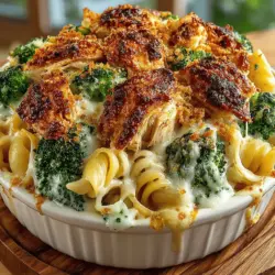 Cheesy Chicken & Broccoli Delight: A Comforting Casserole Recipe
