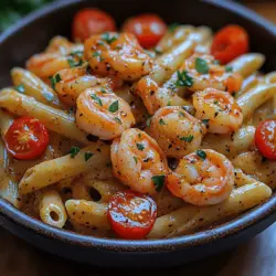 Spicy Cajun Delight: Creamy Cajun Shrimp Penne