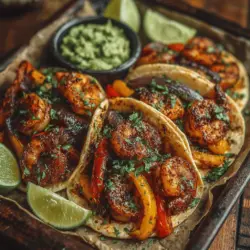 Zesty Sheet Pan Shrimp Fajitas Fiesta